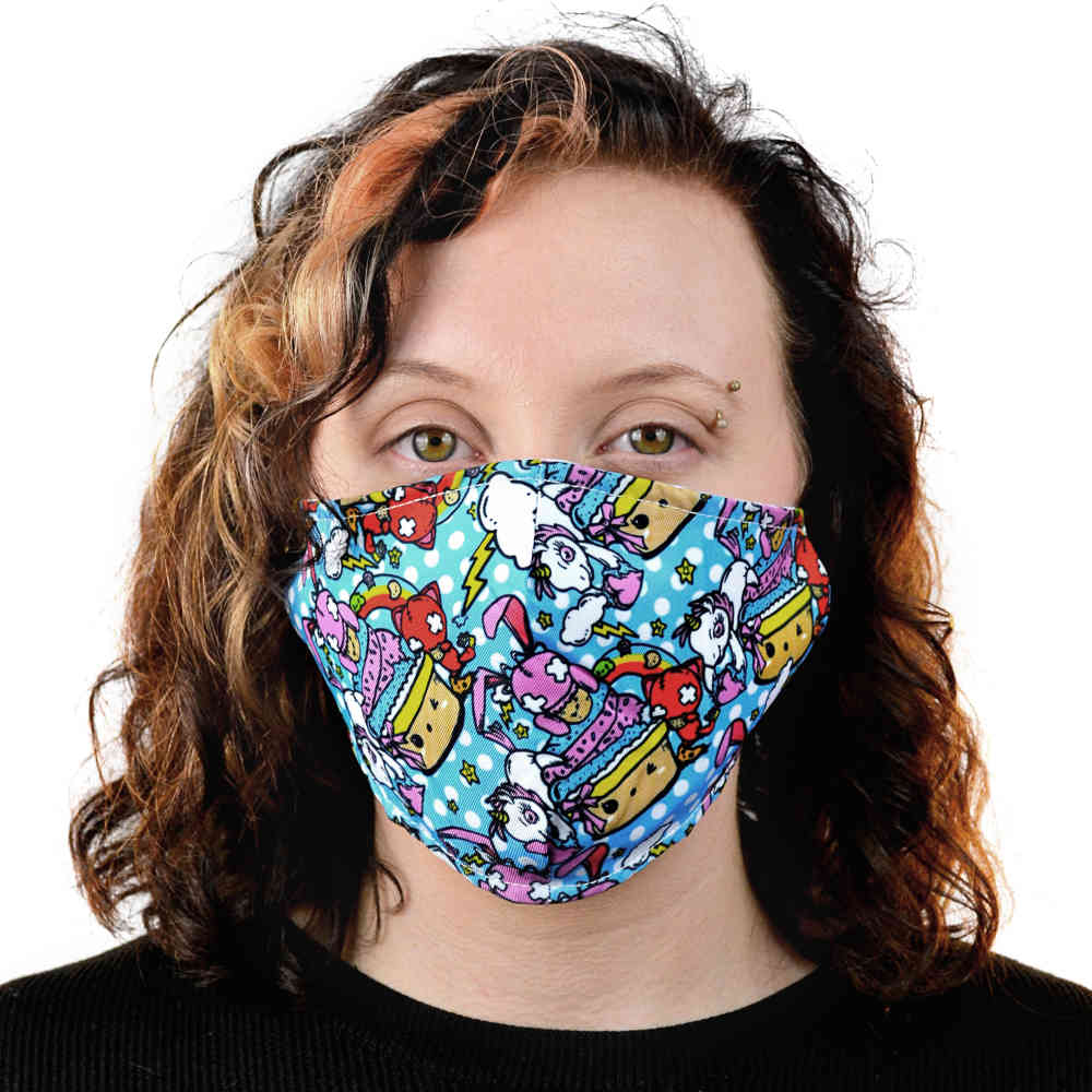 Cupcake Cult - FRIENDS Maske - Schutzmaske - Mehrfarben
